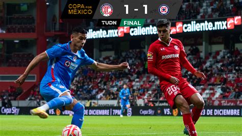 cruz azul vs toluca en vivo